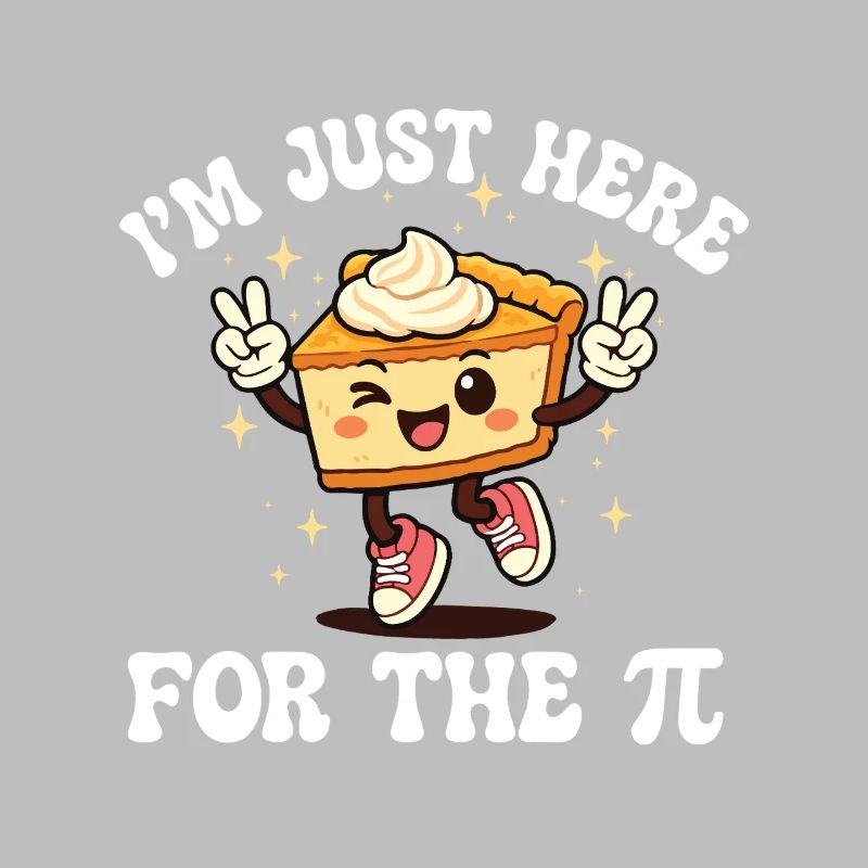 Just Here For The Pi Funny Pi Day Math Meme