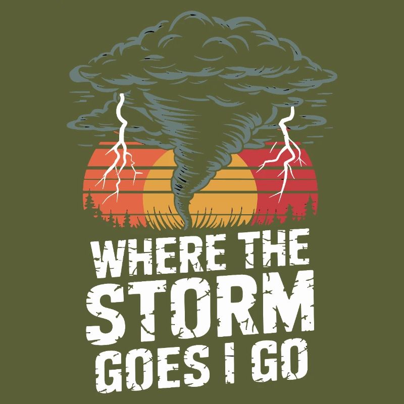 Sunset Storm Path
