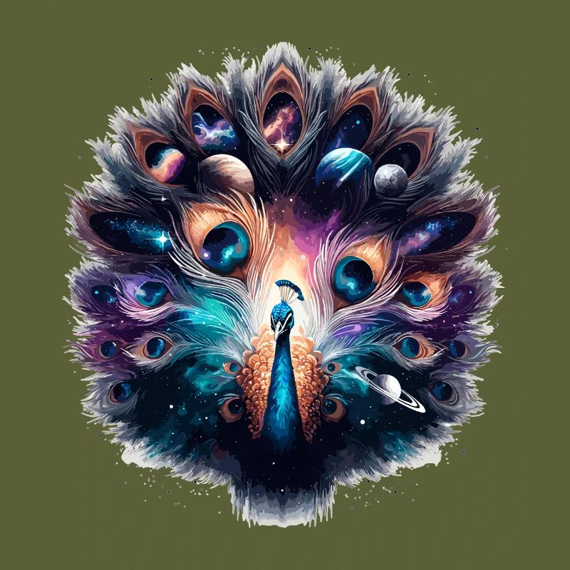 Astral Peacock Cosmos
