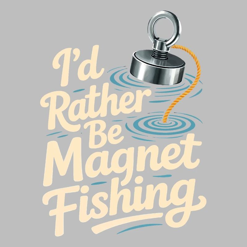 I'd rather magnet fish