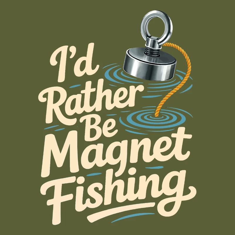 I'd rather magnet fish