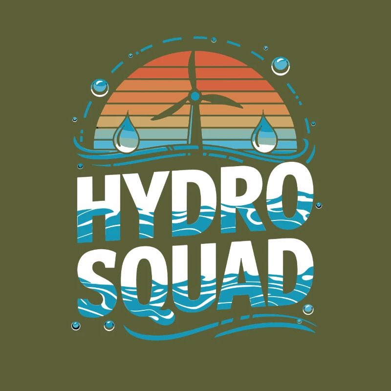 Équipe d’énergie hydraulique Hydro Squad Durable