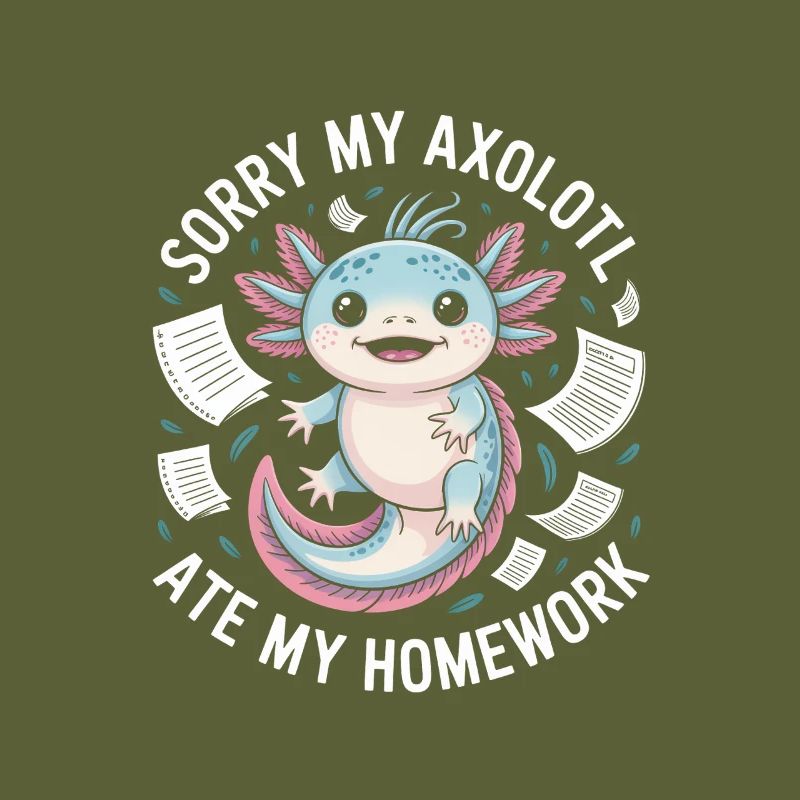 Axolotl a mangé mes devoirs