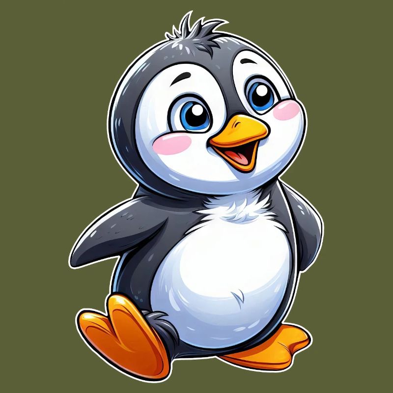 Cuddly Penguin Charm