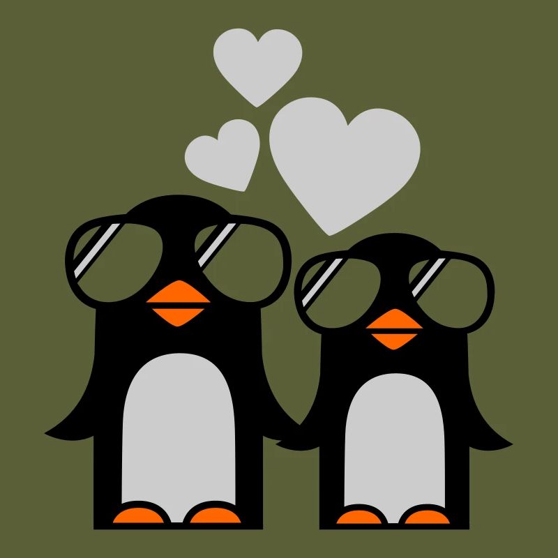 penguins fallen in love