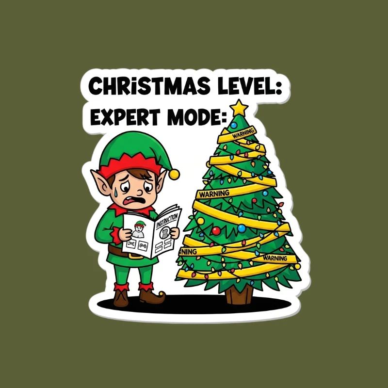 Weihnachts-Level-Experten-Modus-Elf