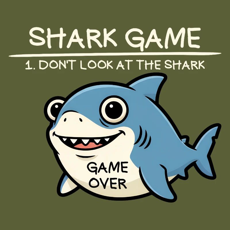 Shark Game : Ne regardez pas le requin ! Drôle de requin