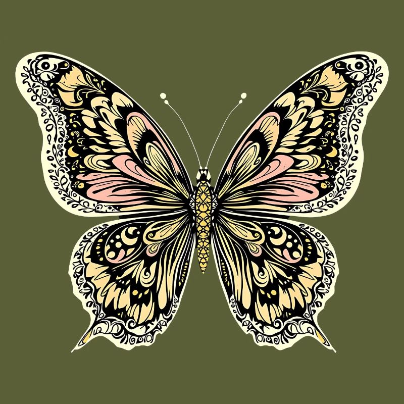 Boho Schmetterling