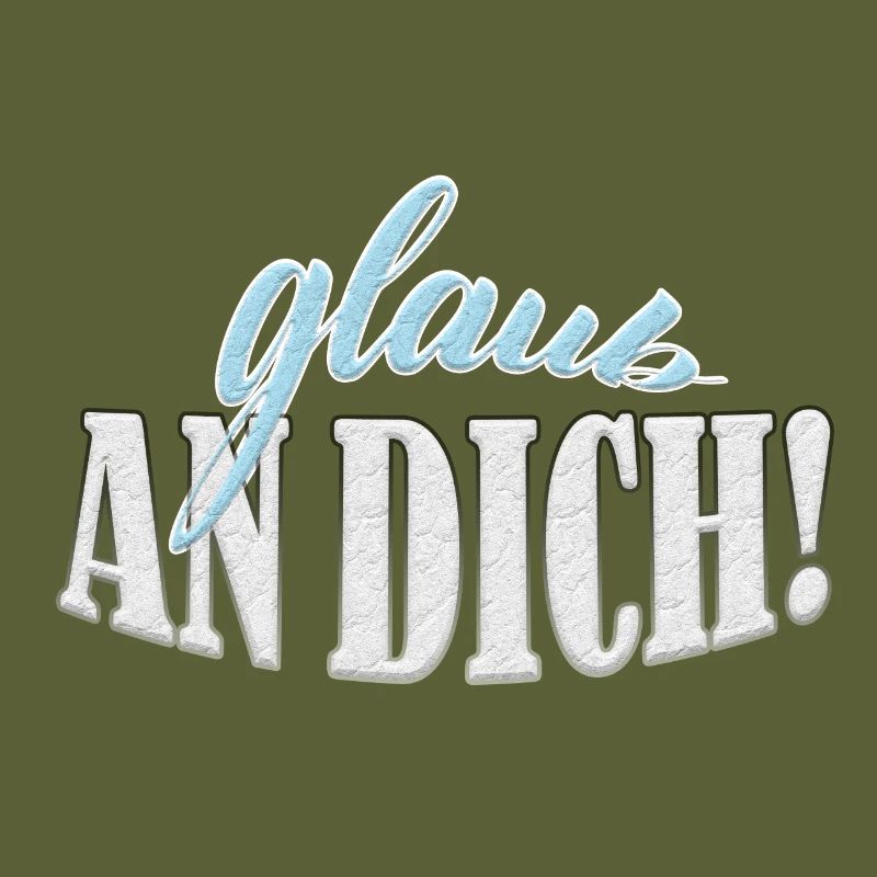 Glaub an dich! Premium Design