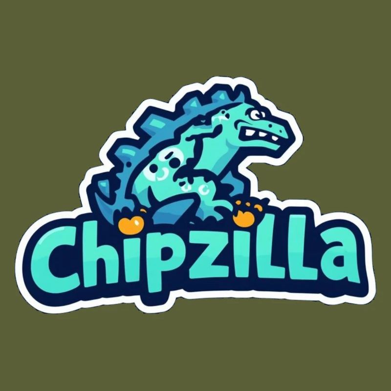 Chipzilla Dino Tee