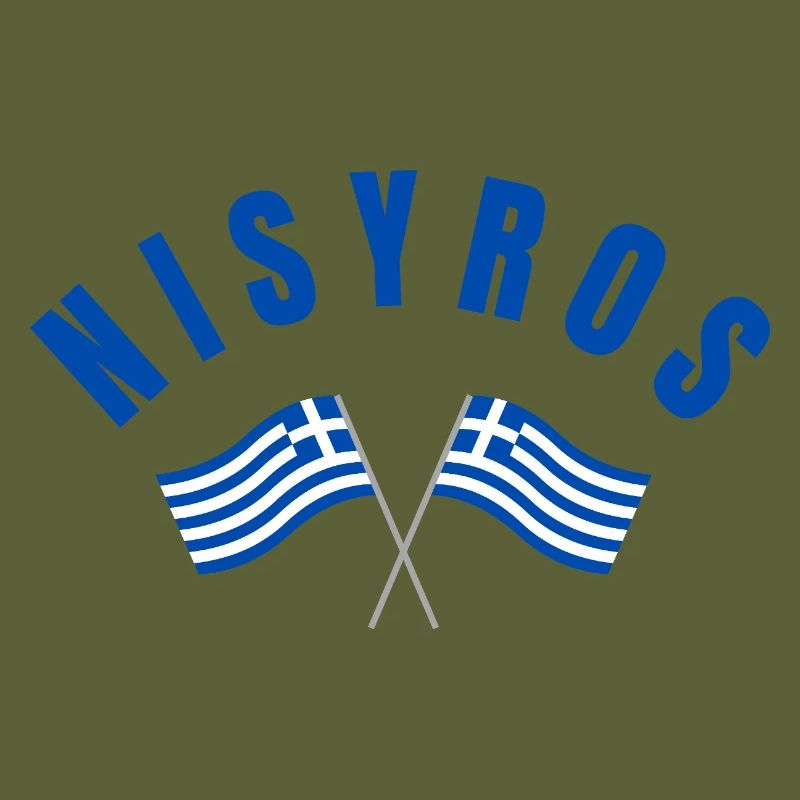 Drapeaux grecs de Nisyros