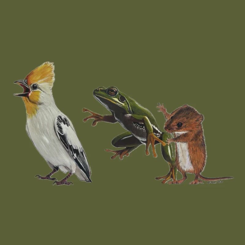 Die Polonaise oder Vogel, Frosch und Maus