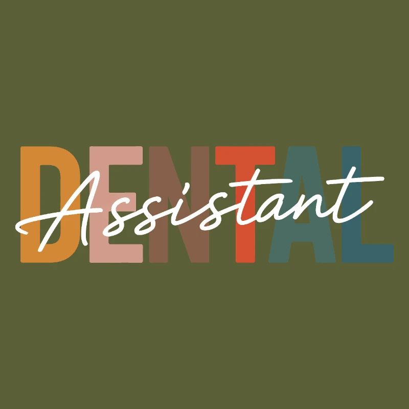 Conception de blocs de couleurs Dental Assist