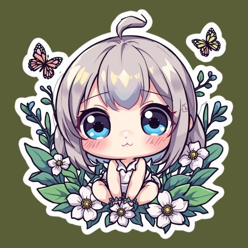 Chibi Flower Magic
