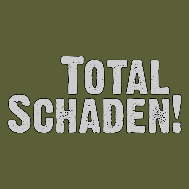 Total damage! Distressed Text