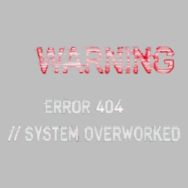 Fehlerwarnung – Systemfehler 404