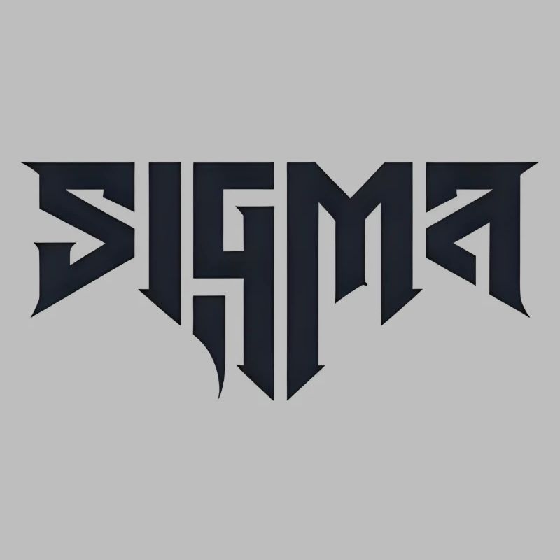 Glyphes Sigma dans la typographie difficile