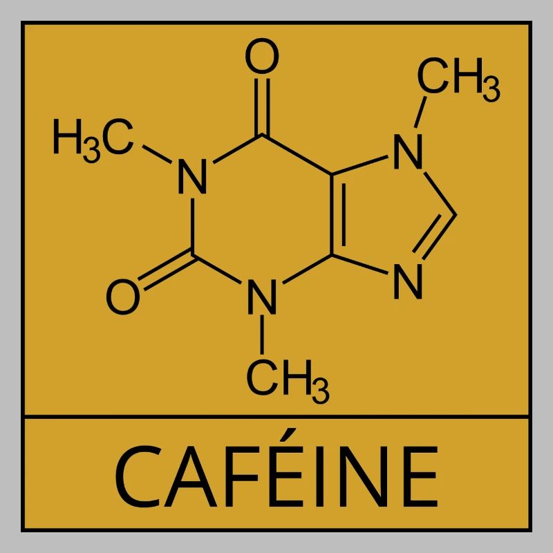 molécule de caféine
