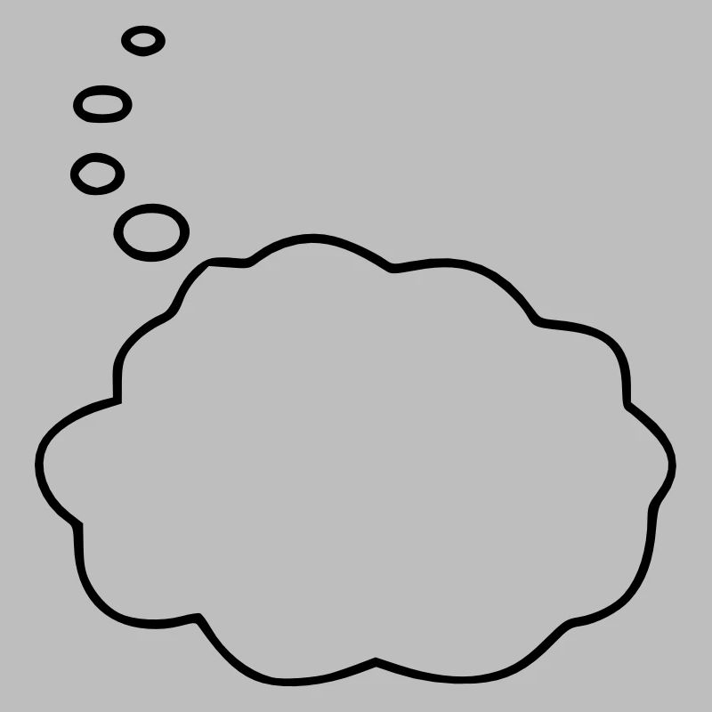 Speech Bubble / Thought Bubble