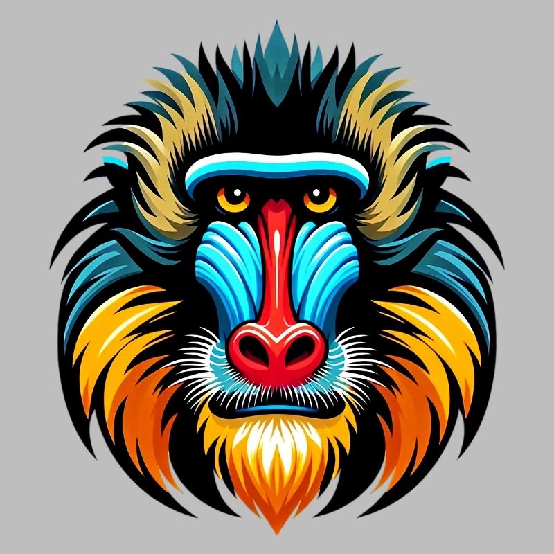 Singe mandrill