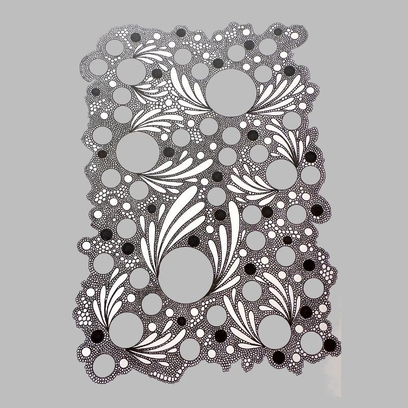 Leaf Blowing Lace Pattern