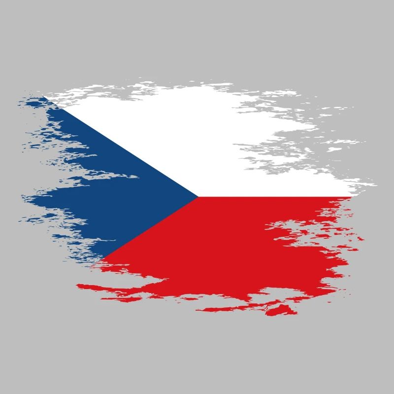 Drapeau de la République tchèque utilisé design