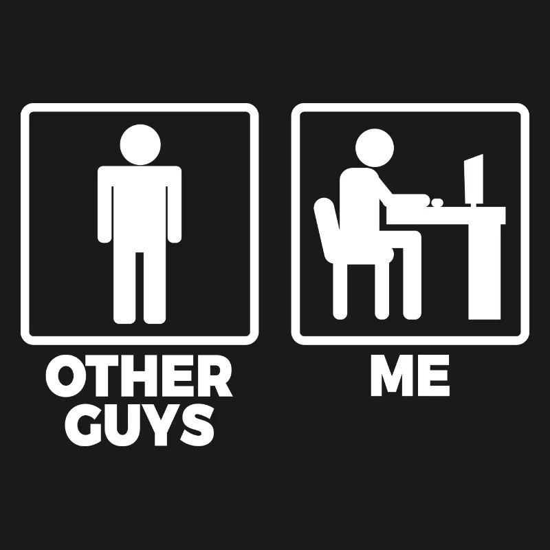 Software Engineer Stick Figures