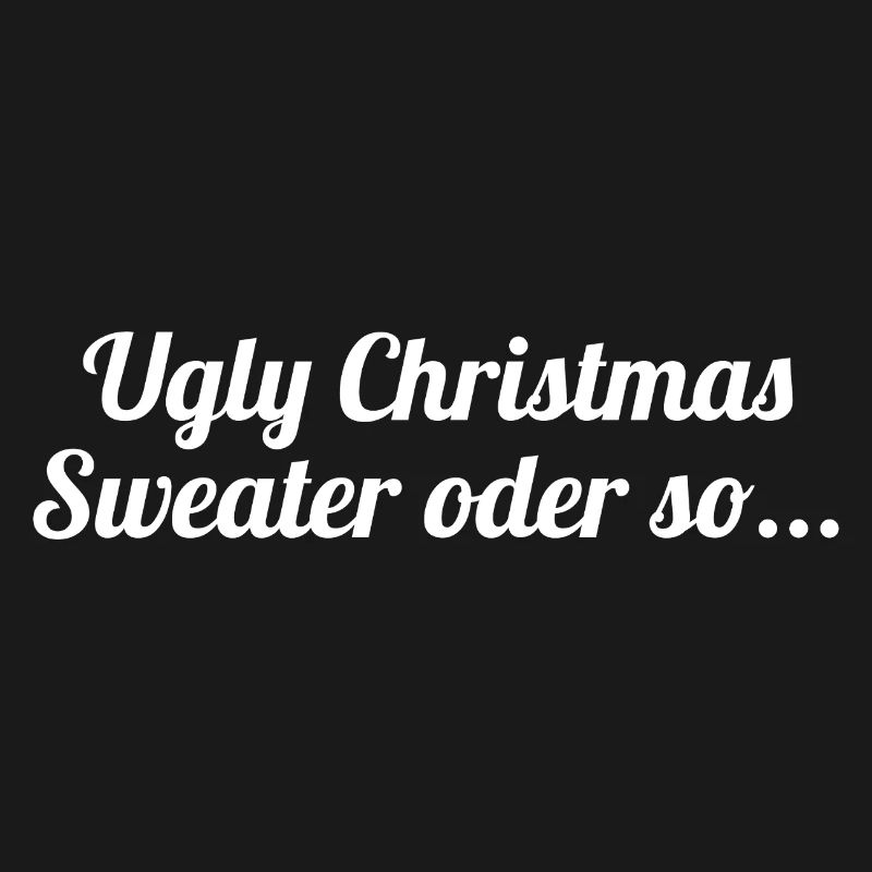 Pull de Noël moche ou quelque chose comme ça...