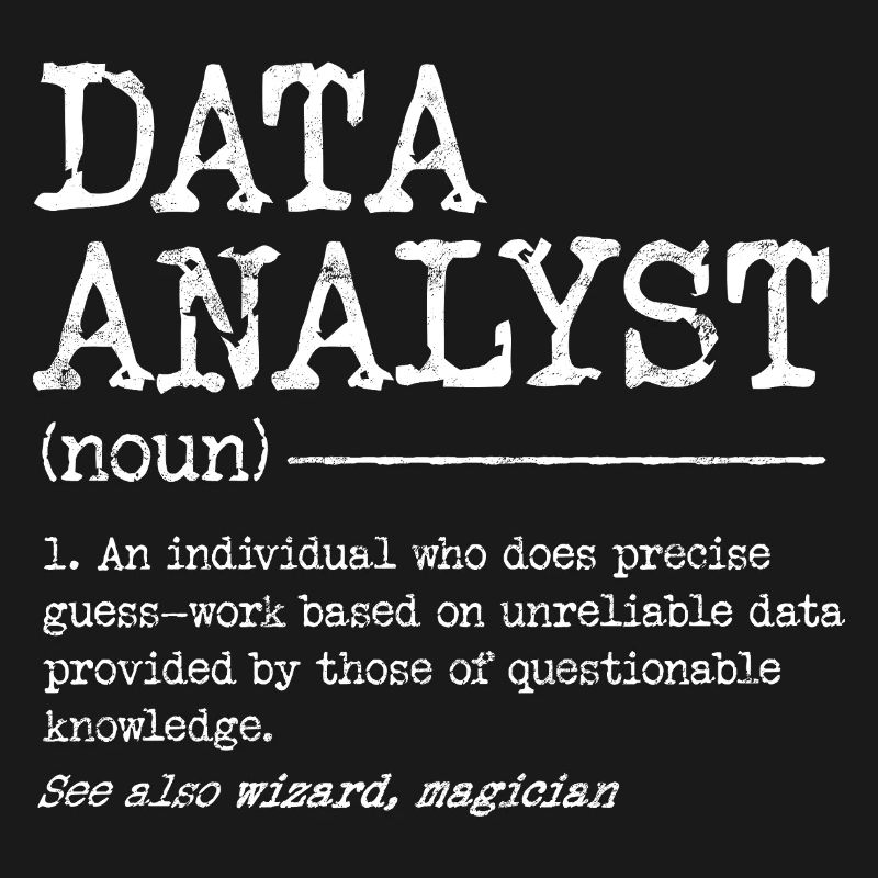 Data Analyst Meme Tee