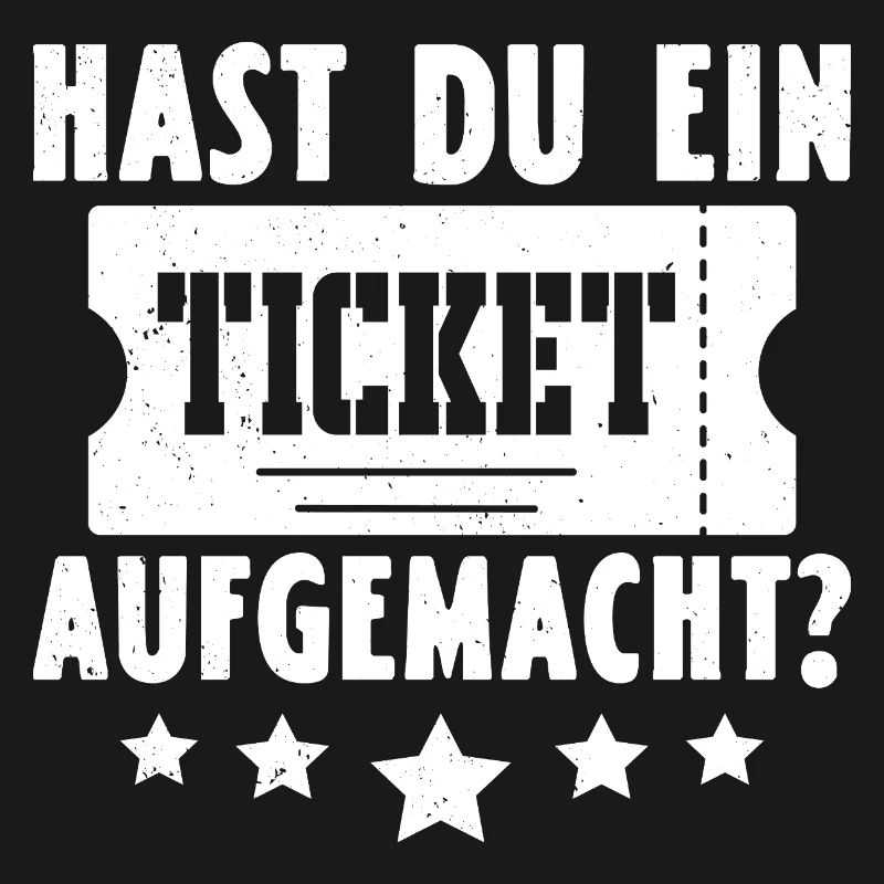 Science Coder HAST DU EIN TICKET AUFGEMACHT LUSTIG