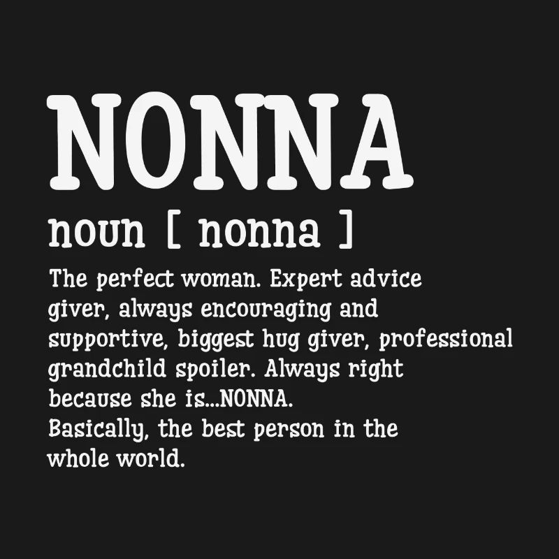 Nonna Defination Muttertag