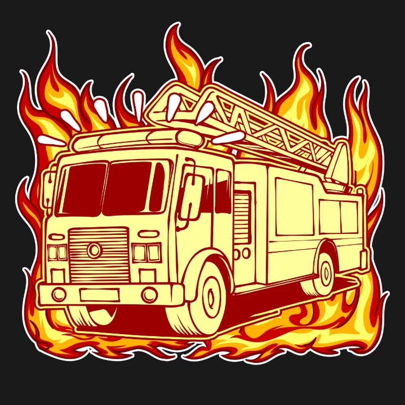 Fire Burning Fire Brigade Fire Engine Fire Protection