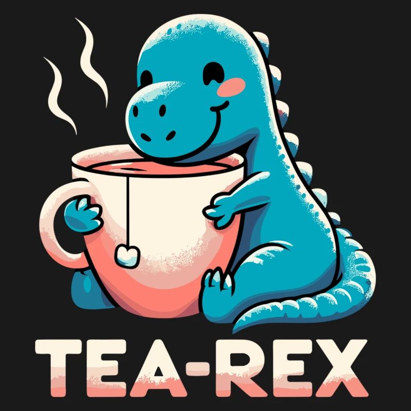 Tea Rex Tea Rex Tea Drinker Gift