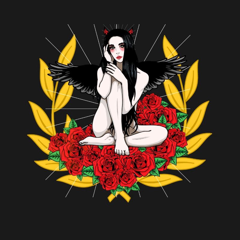 Devilish Devil Woman Satan's Roast Devil