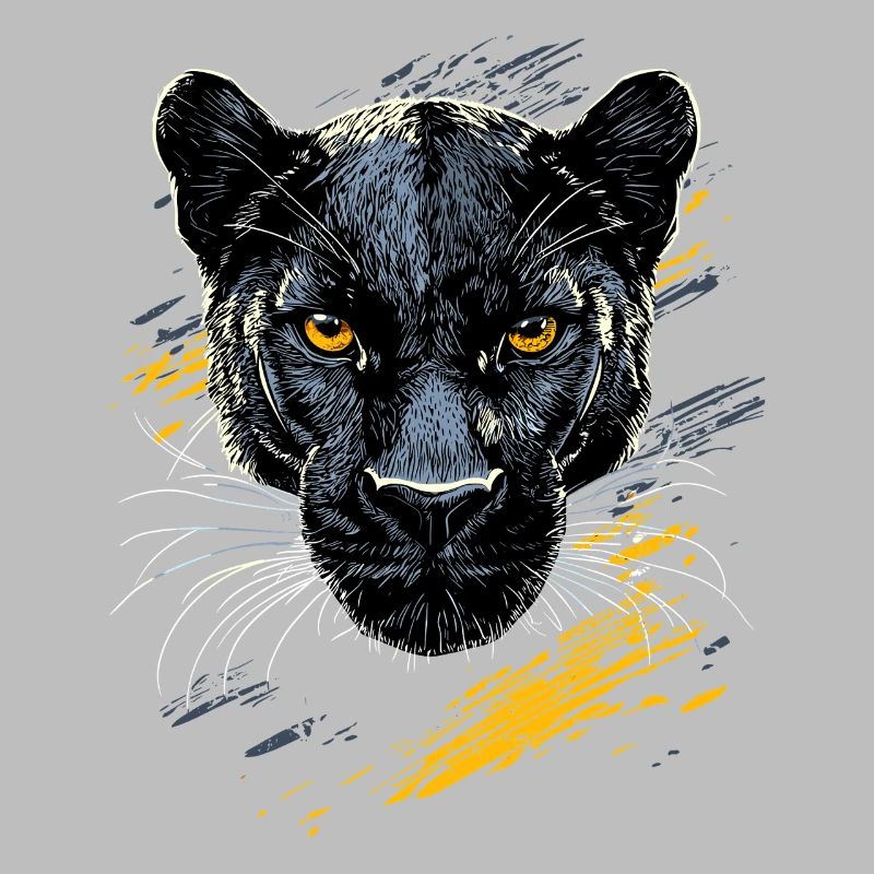 Panther Leopard Raubkatze Süße Großkatze Panter