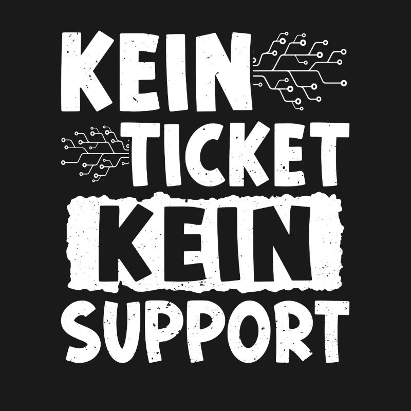 Nerd Computer NO TICKET NO PROBLEM FUNNY