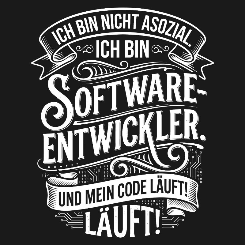 I'm a software developer – and my code is running