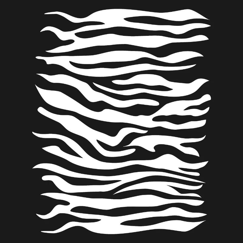 Zebra pattern white