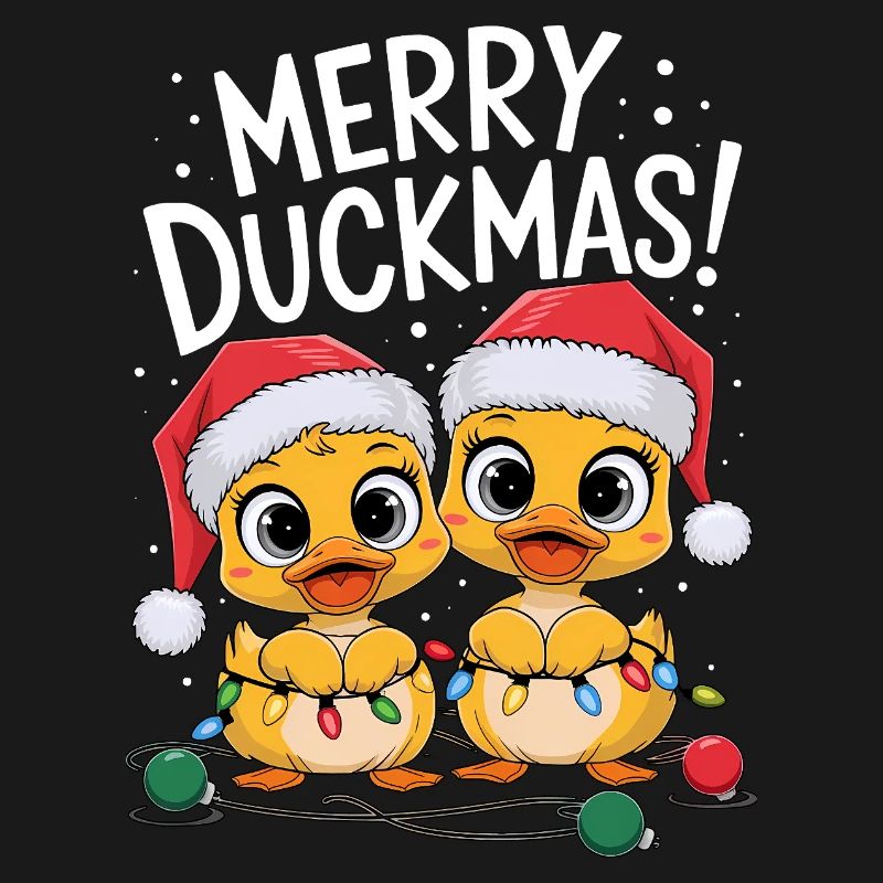 Canard Pull de Noël Canards Canards Noël Canards