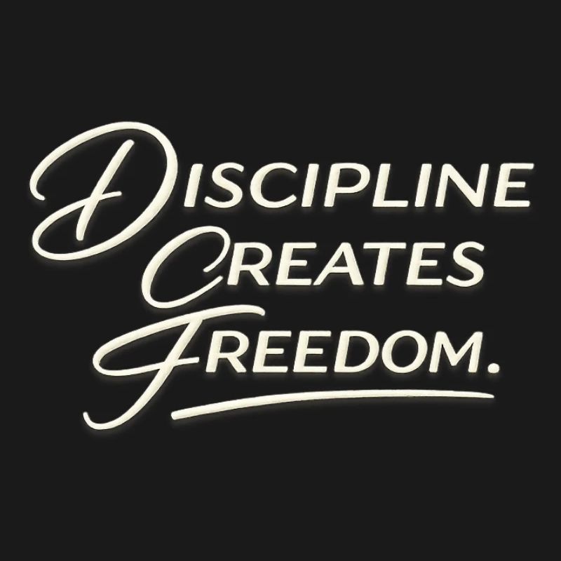 Discipline Creates Freedom Script