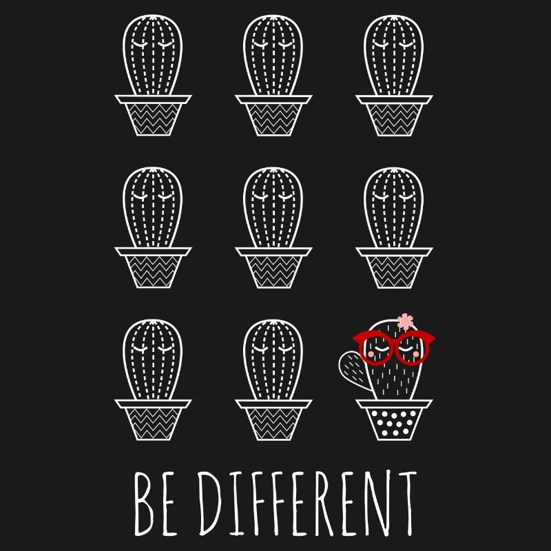 Be different cactus