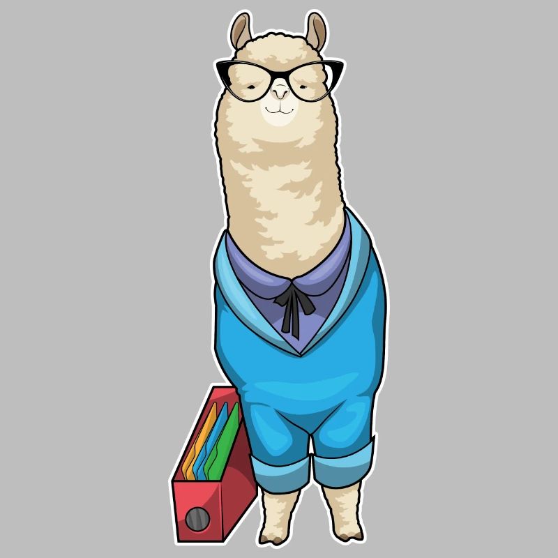 Alpaca Secretary Folder Office