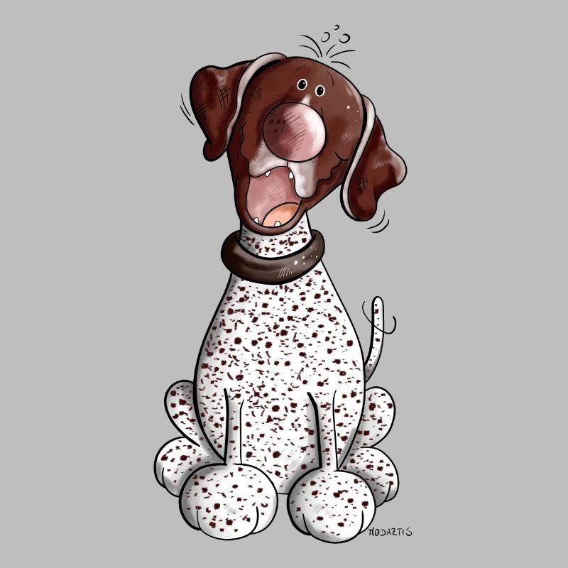 Funny German Shorthaired Pointer