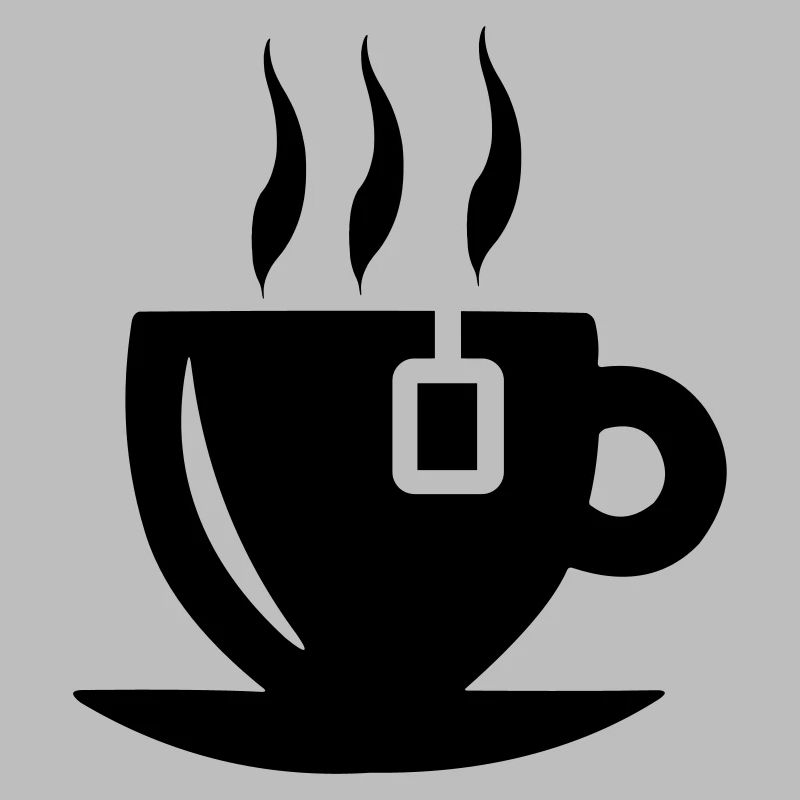 Tea cup with tea bag