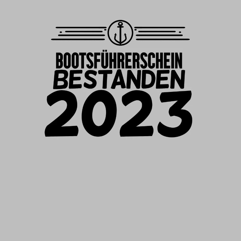 Bootsführerschein 2023 Motorboot Geschenk