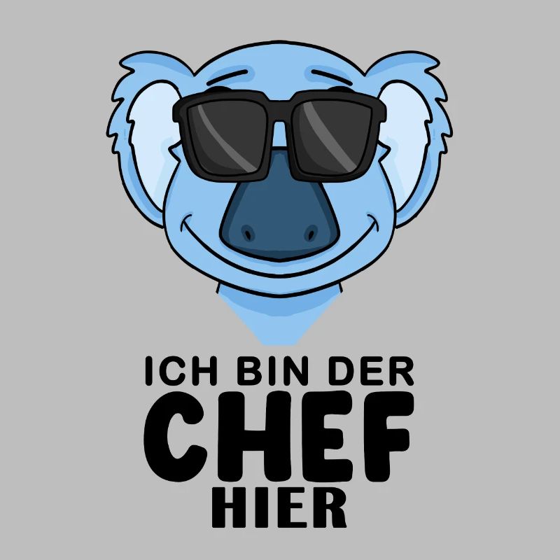 Cooler Koalabär Chef Spruch