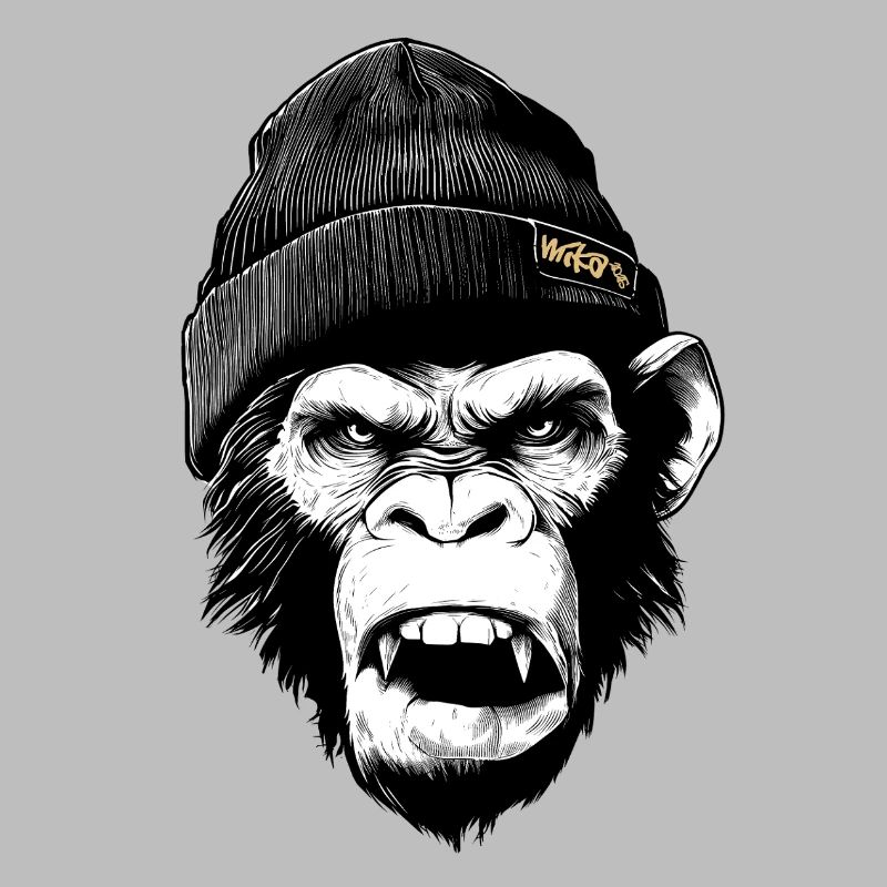 Singe enragé