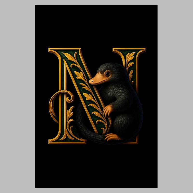N – Magic ornament with mole