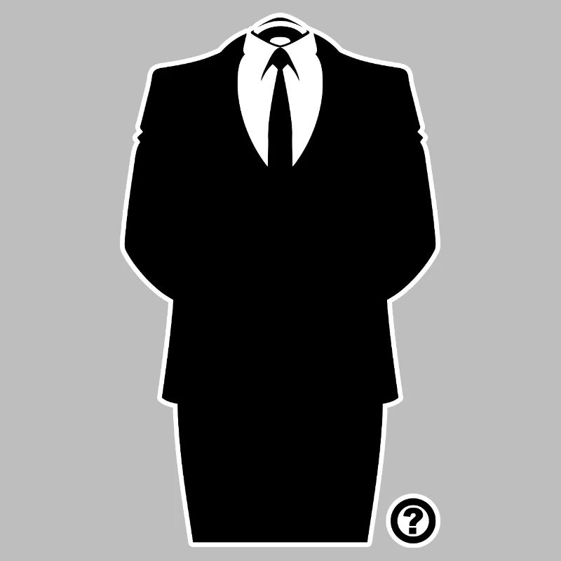 Anon Anzug – Anonymous Hacker Kollektiv Statement