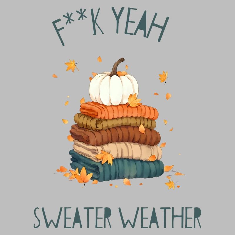 Herbstlicher Pulloverstapel